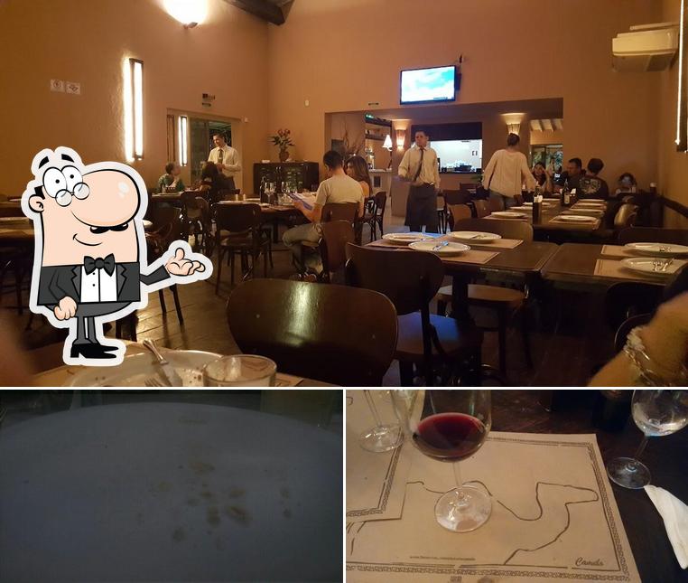 Veja imagens do interior do Pizzaria Camelo