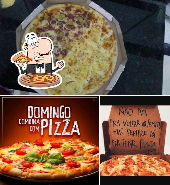 Peça pizza no Rubim's pizza São João de Meriti RJ