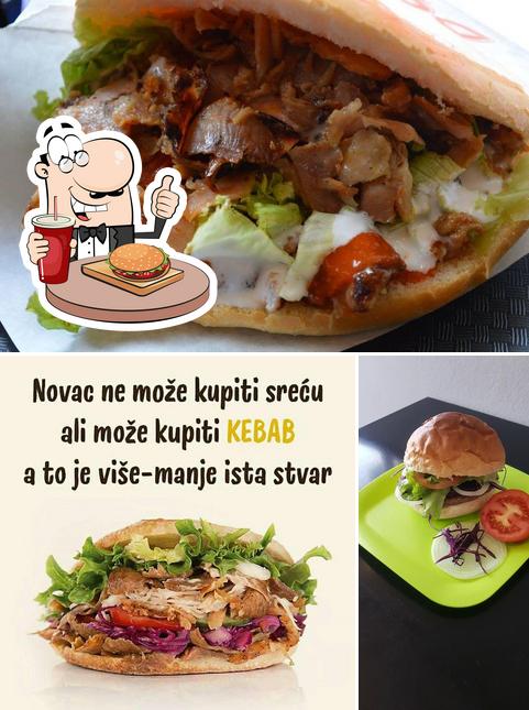 Essayez un hamburger à Kebab City Moscenica