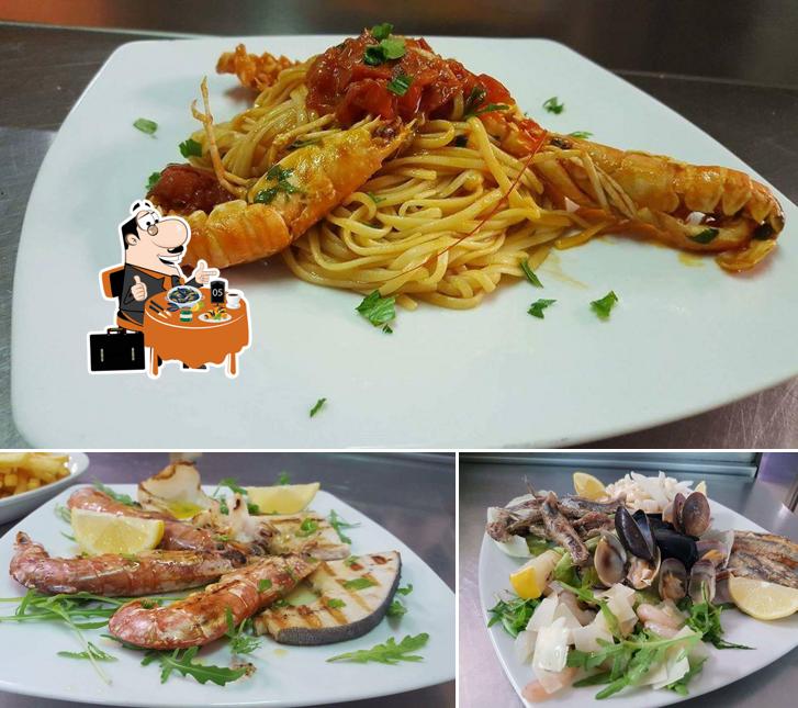 Prenditi la cucina di mare a Le Sirene