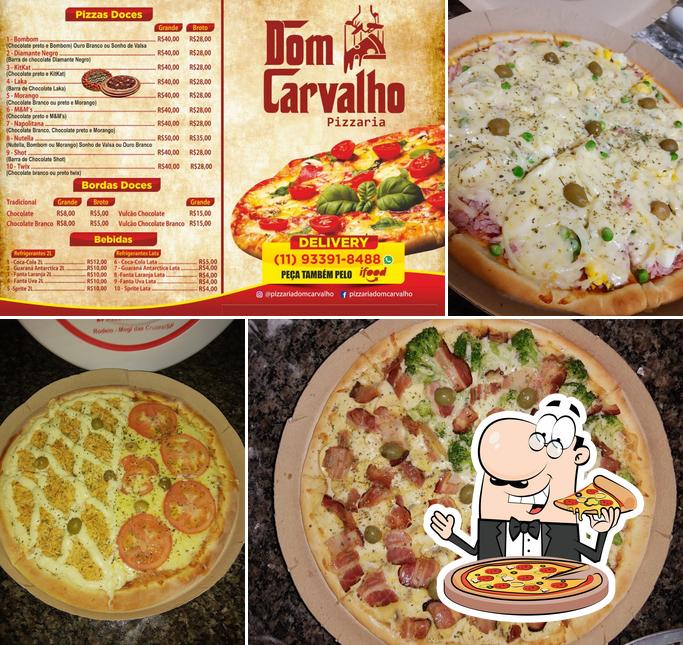 Peça pizza no Pizzaria Dom Carvalho