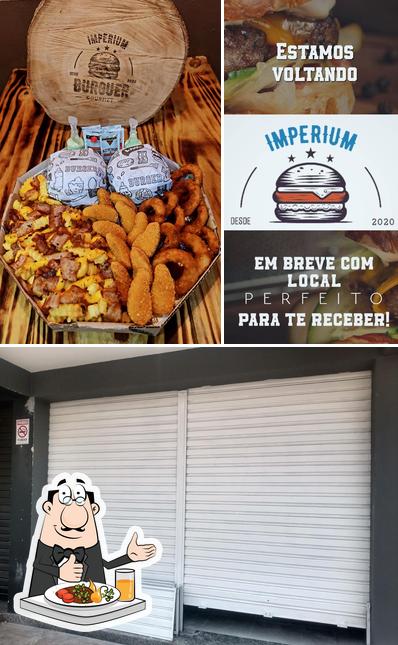 A foto do Imperium Burguer Gourmet’s comida e interior