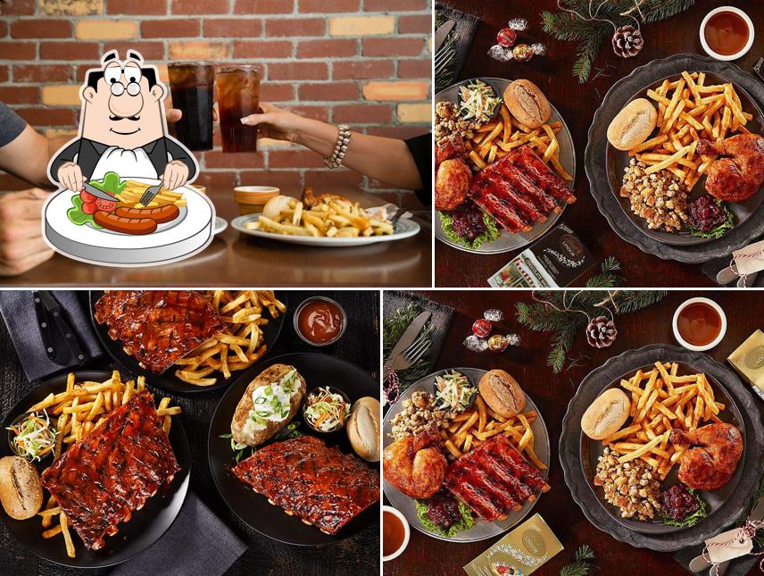 Platos en Swiss Chalet