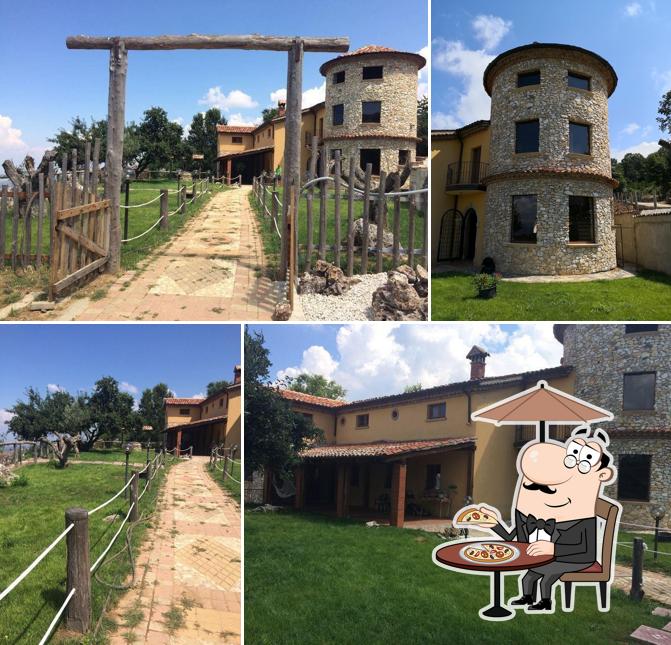 Gli esterni di Agriturismo il Costrano