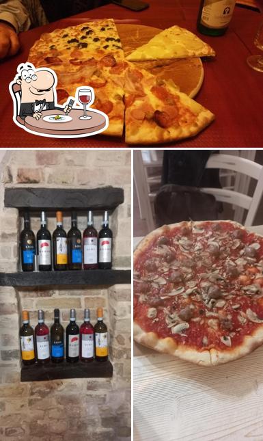 Dai un’occhiata alla immagine che presenta la cibo e alcol di Geremia's