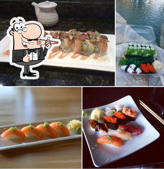 Get various sushi options