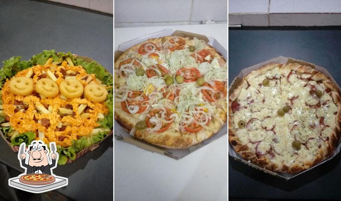 No The Pizza Planet, você pode provar pizza