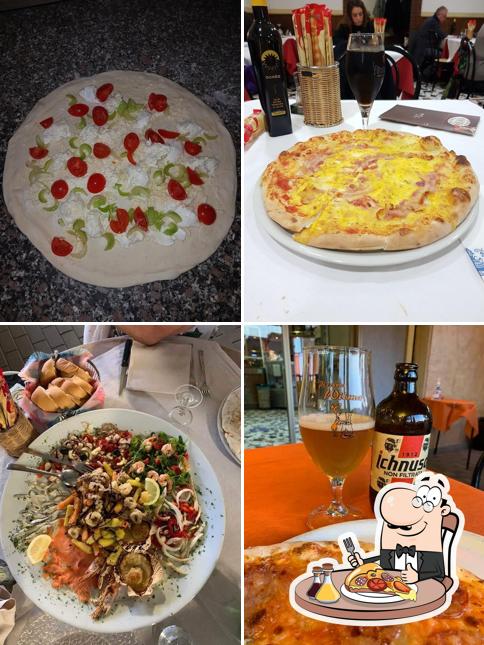 A Trattoria Pizzeria Wilma, puoi ordinare una bella pizza