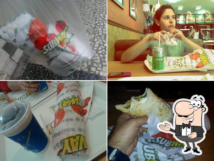 Look at the photo of Subway