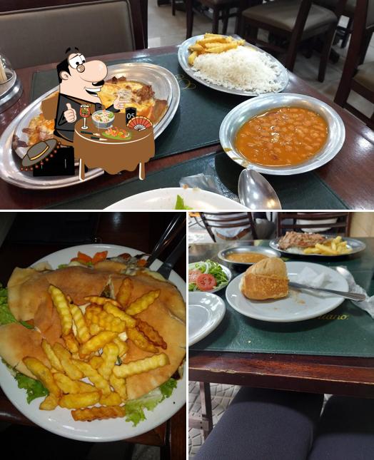 Comida em Caffé Floriano