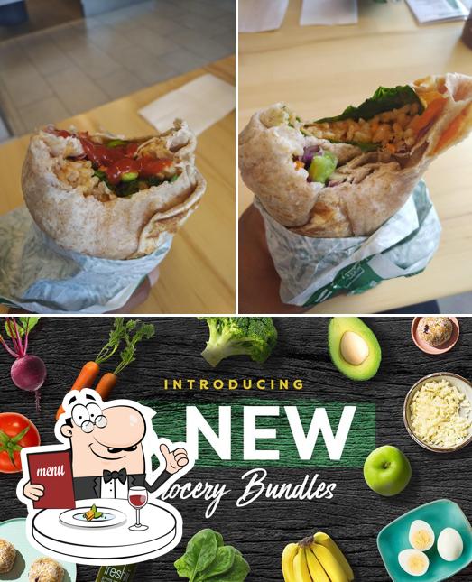 Nourriture à Freshii