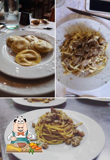 Spaghetti a la boloñesa en Il Rifugio