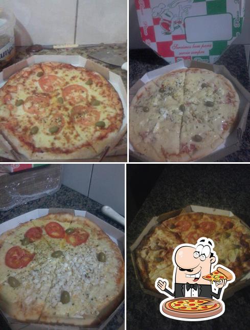 Experimente pizza no Pizzaria Paladar