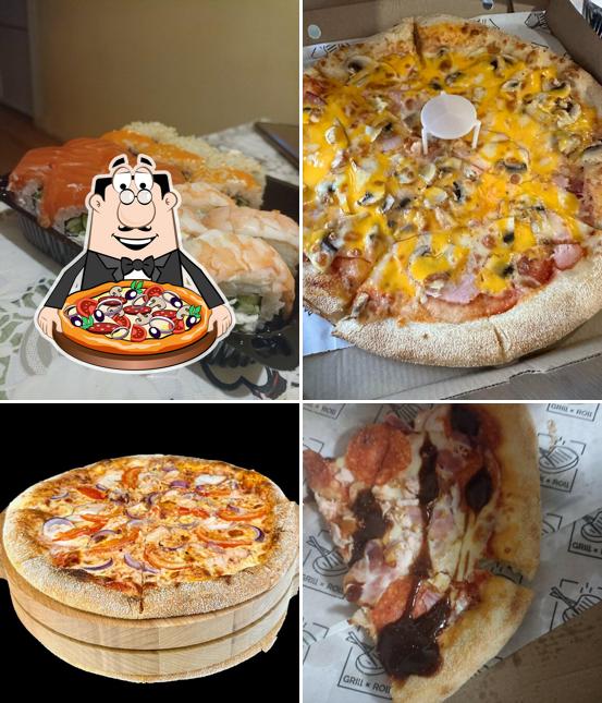 Commandez des pizzas à GrillxRoll