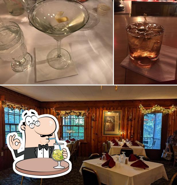 The photo of Indianhead Supper Club’s drink and interior