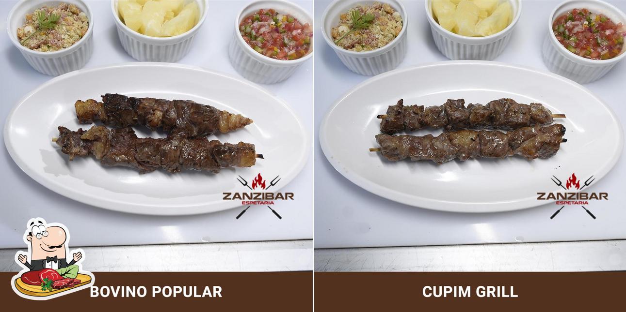 Zanzibar Espetaria oferece refeições de carne