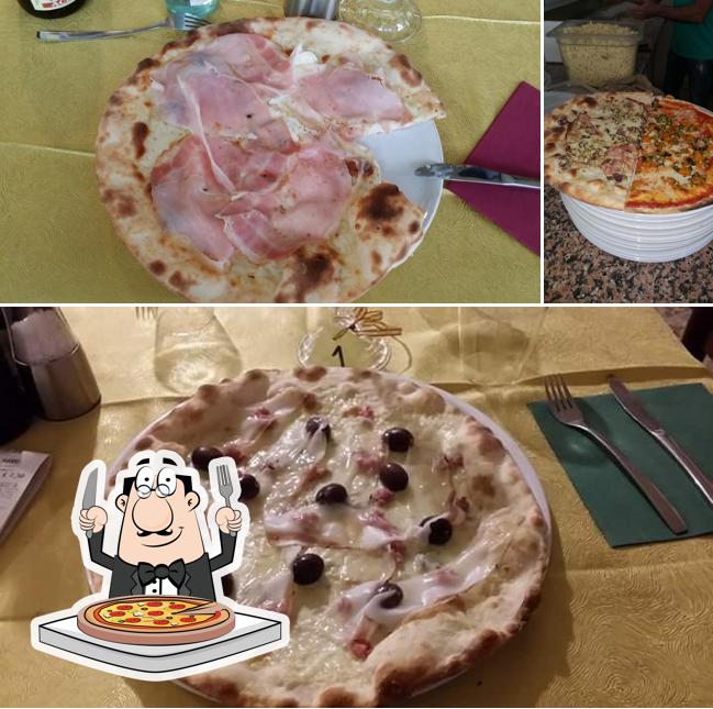 Prenditi una pizza a Pizzeria Trattoria Alla Baracchetta