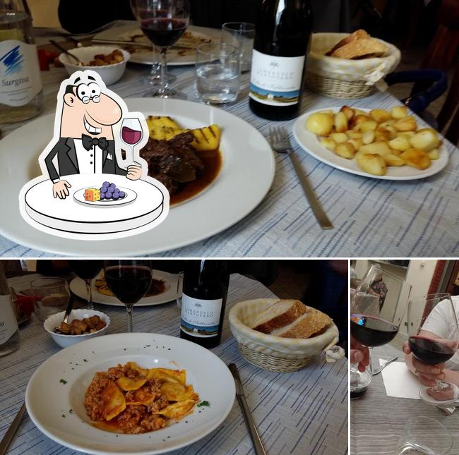 È gradevole prendersi un bicchiere di vino a Ristorante Braceria Pizzeria La Favorita