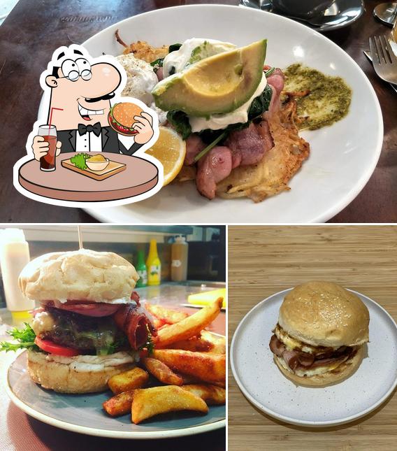Get a burger at Guru Mawson Cafe and Bakehouse