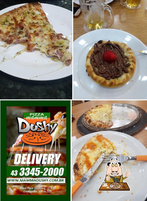 No Mama Dushy, você pode degustar pizza