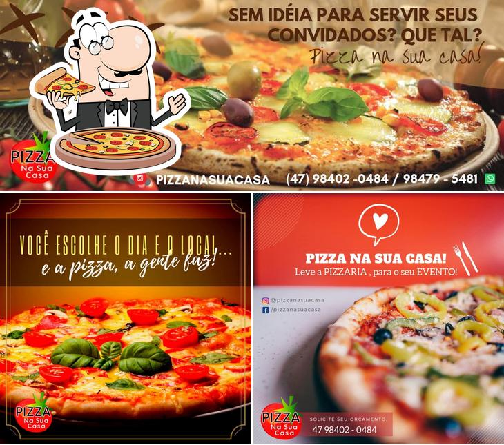 Peça pizza no Pizza Na Sua Casa Blumenau SC