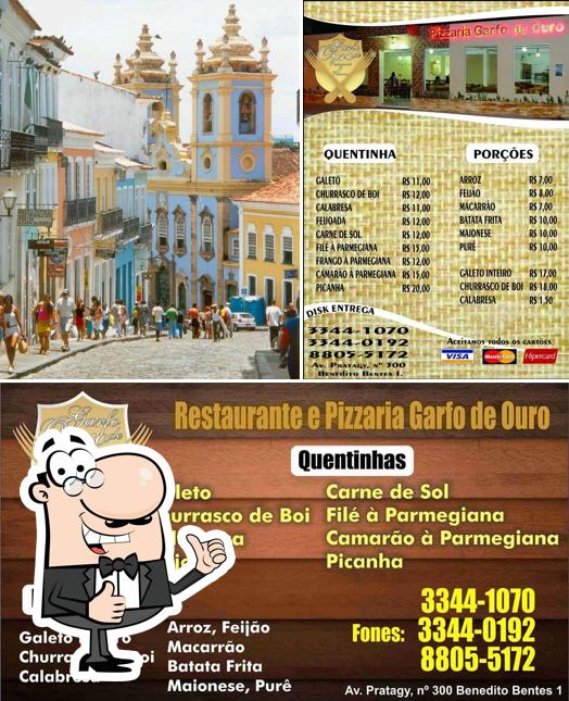 See the pic of Pizzaria Garfo de Ouro