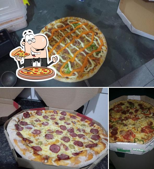 Peça pizza no só de boa pizzaria