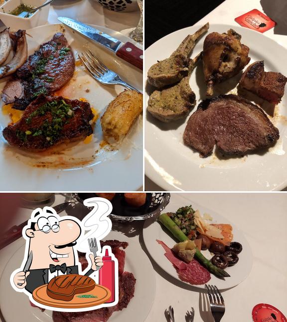 Try out meat meals at Galpão Gaucho Brazilian Steakhouse