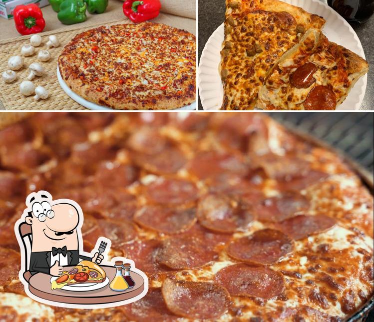 A Pappa Leo's Pizza, vous pouvez prendre des pizzas