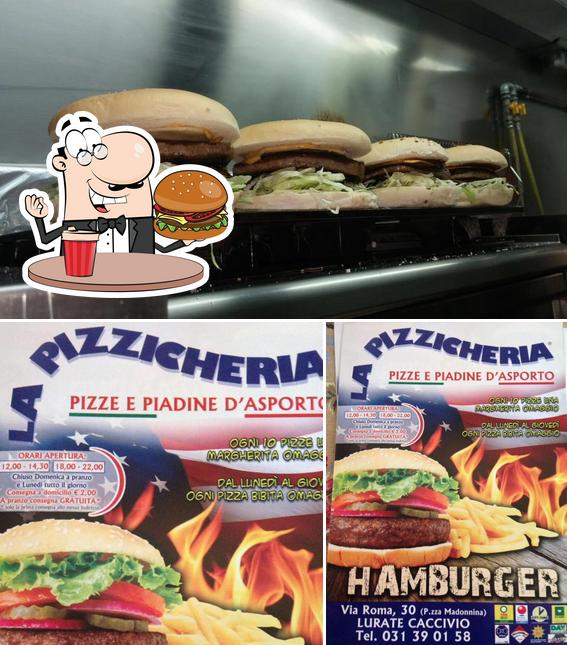 Ordina un hamburger a La Pizzicheria2