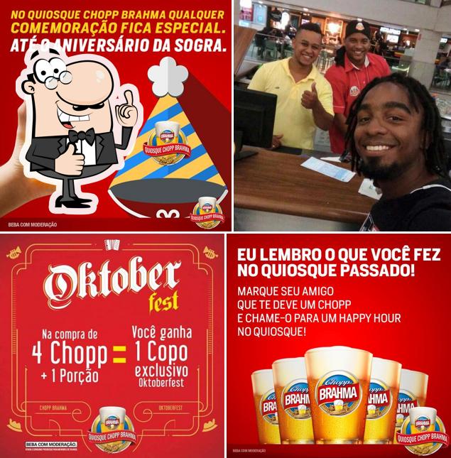Look at the picture of Quiosque Chopp Brahma Shopping Tijuca
