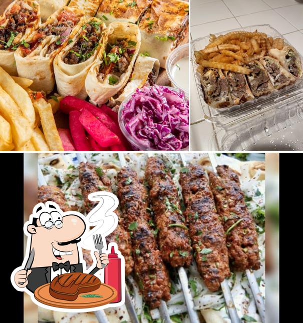 Get meat meals at Gyro Kingdom