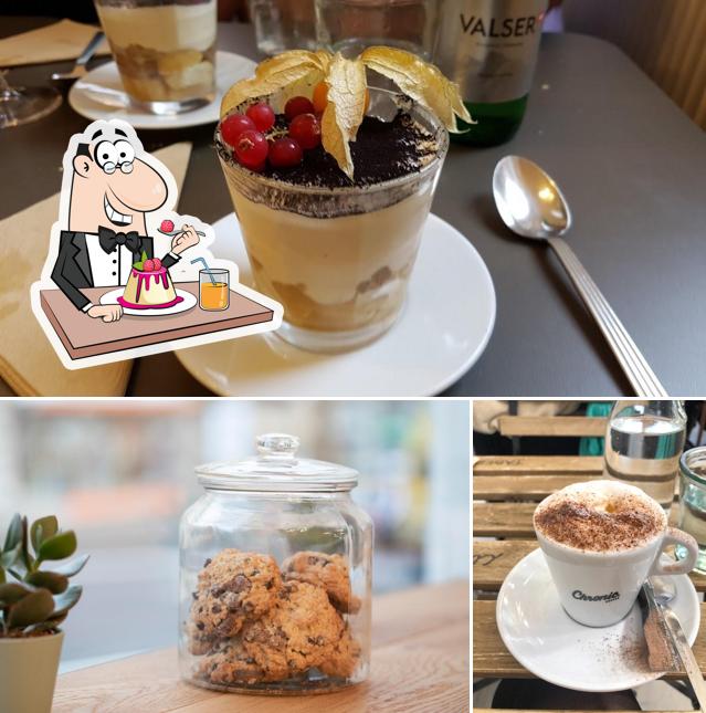 L'Impression Cafe Restaurant｜ Brunch Lausanne serves a number of desserts