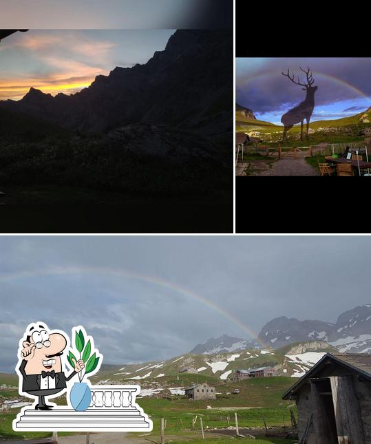 Gli esterni di Refuge de la Tour Anzeinde