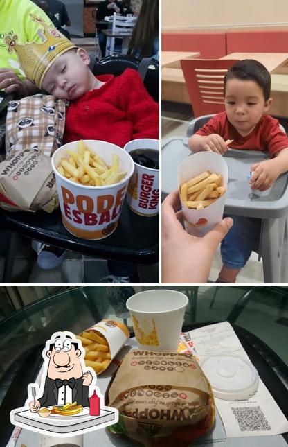 Experimente fritas no Burger King