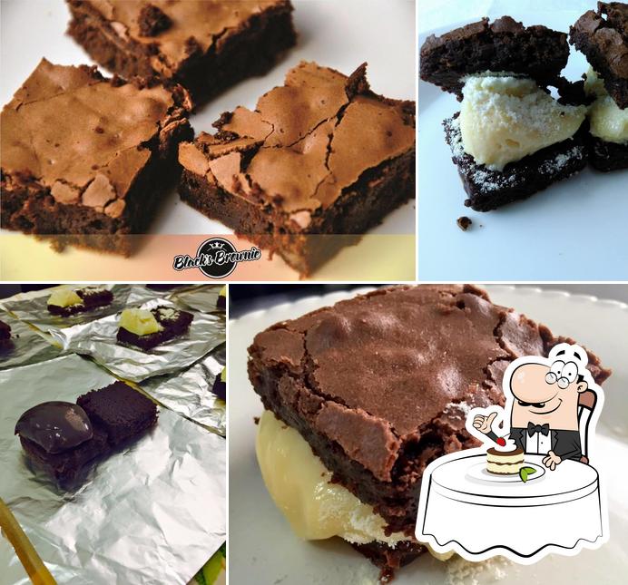 Black's Brownie oferece uma escolha de sobremesas