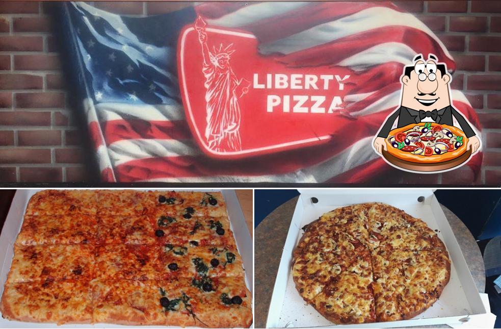Prueba una pizza en Liberty Pizza