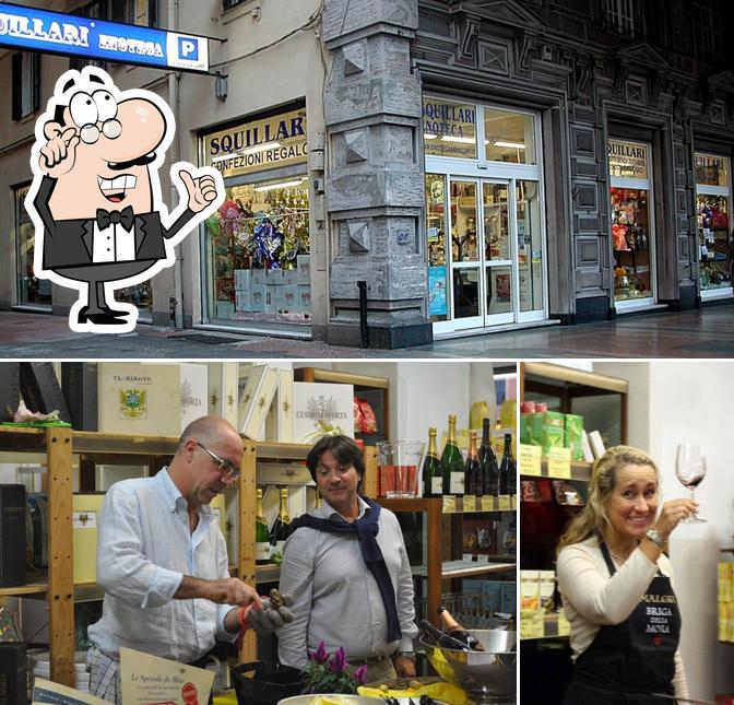 Gli interni di Enoteca Squillari 1 - Via A. Cantore 266 R - Genova Sampierdarena