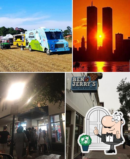 Check out how Ben & Jerry’s looks outside