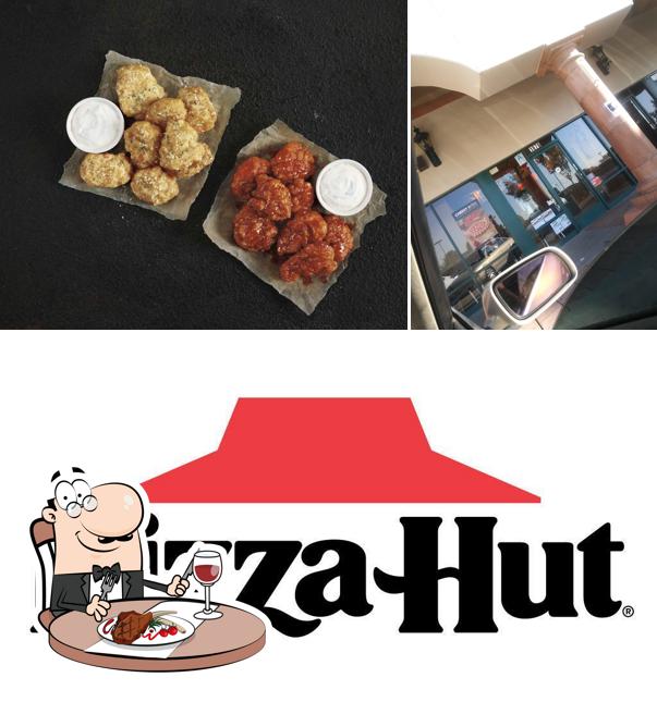 Try out meat dishes at Pizza Hut