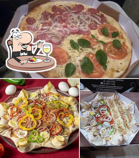 Food at Pizzaria Massas e Sabores