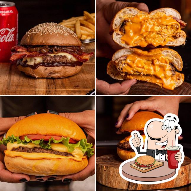 Os hambúrgueres do Imperius Burger - Hamburgueria Artesanal irão satisfazer diferentes gostos