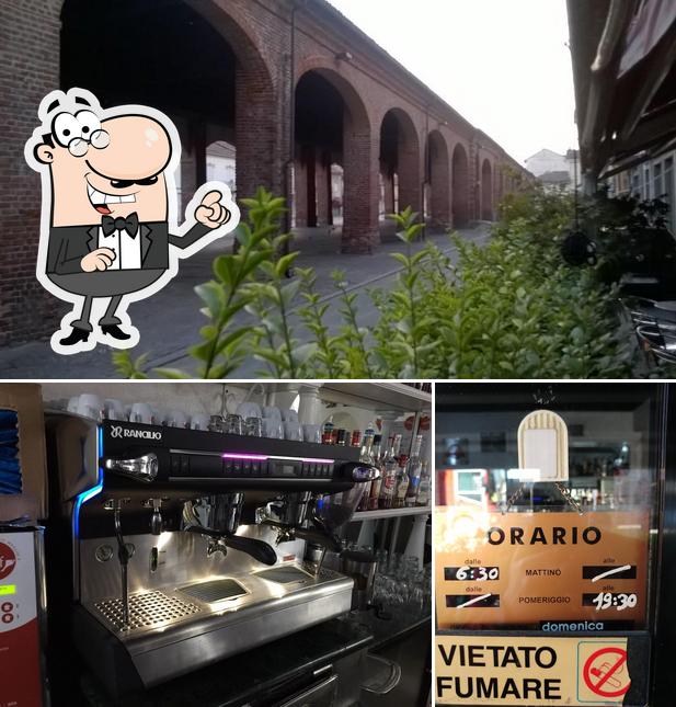 La esterno e interni del ristorante