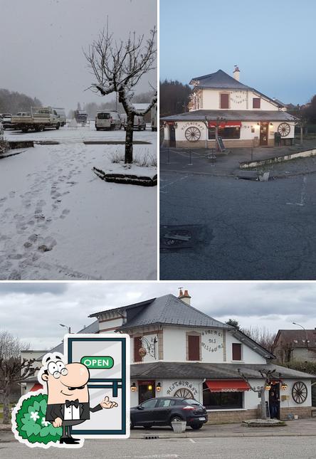 Jetez un coup d’œil à quoi ressemble Auberge des Messagers Chez Louloutte à l'extérieur