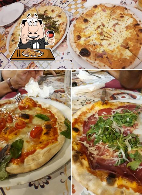 Essayez des pizzas à Pizzeria Bella Veduta Trani