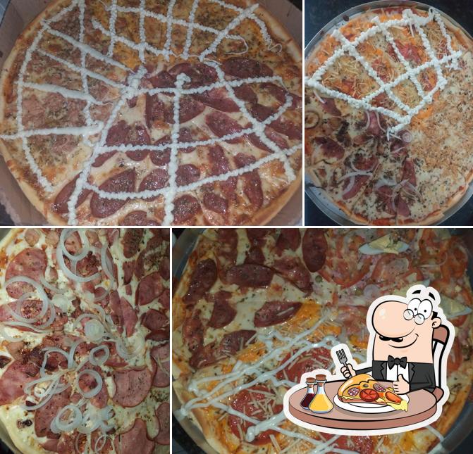 Consiga diversos variedades de pizza