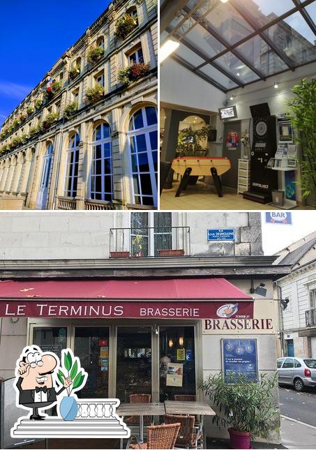 Estas son las fotos donde puedes ver exterior y interior en Sarl Brasserie Le Terminus