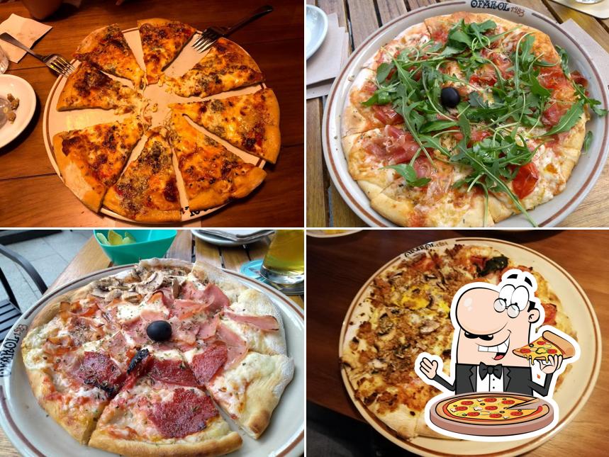 В "O Farol Bar • Vigo" вы можете заказать пиццу