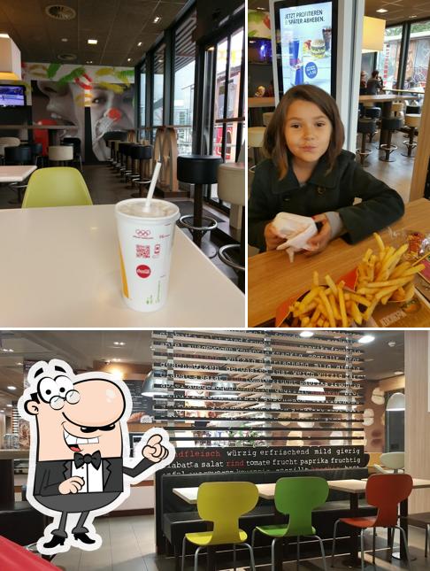 L'intérieur de McDonald’s