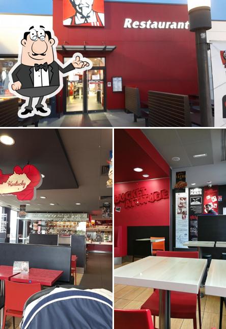 L'intérieur de KFC Perpignan Rivesaltes